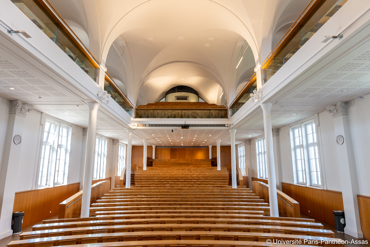 Photo de l'amphithéâtre 600, centre Vaugirard 1