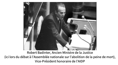 Portrait de Robert Badinter