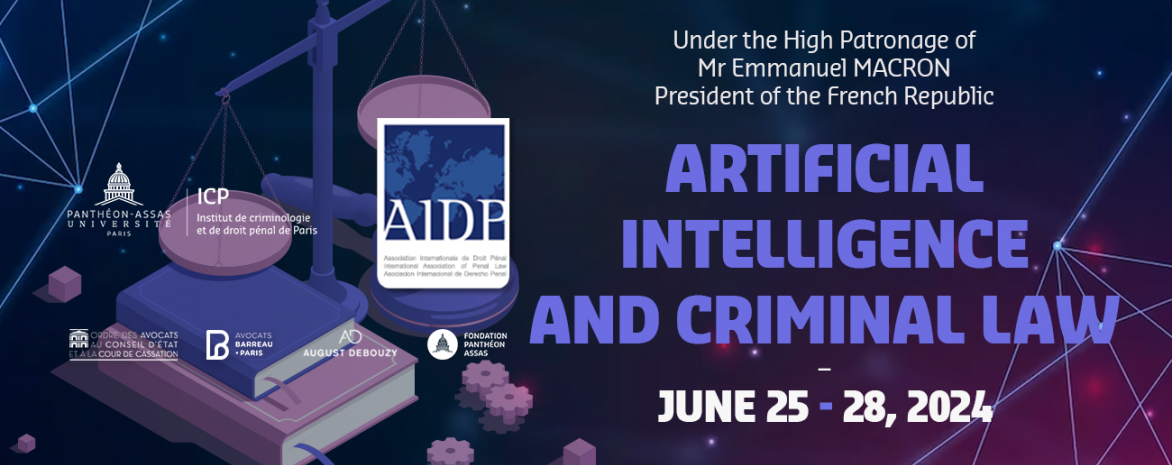 Artificial Intelligence and Criminal Law, Centenary Congress of the IAPL