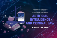 Artificial Intelligence and Criminal Law, Centenary Congress of the IAPL